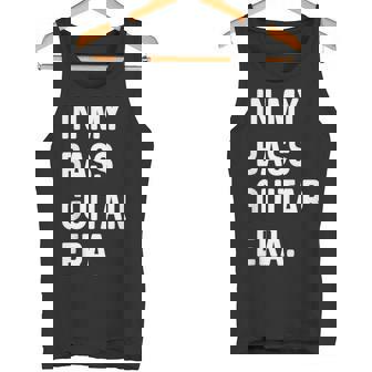 In My Bass Guitar Era Guitarist Rock Jazz Indie Metal Band Tank Top | Mazezy