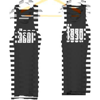 Bassoon Player Marching Band Orchestra Music Musician Jazz Tank Top | Mazezy