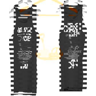 Beach Mode On Metal Detecting Adventure Tank Top | Mazezy