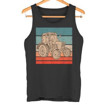Belarus Bauer Trecker Landwirt Traktor Tank Top - Geschenkecke