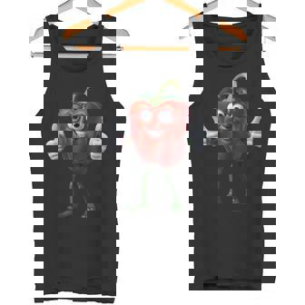 Bell Pepper Smiling Tank Top Tank Top | Mazezy
