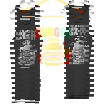 Berger Crew Hamburger Cheeseburger Fast Food Lovers タンクトップ - Kawaiitshirt