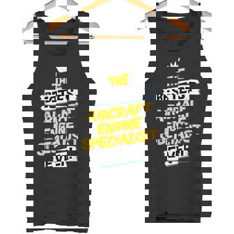 Best Aircraft Engine Specialist Job Occupation Tank Top | Mazezy