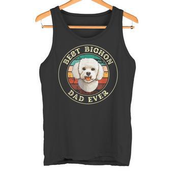 Best Bichon Frise Dad For Idea Regalo Divertente Daddy Dog Canotta - Novitaregali