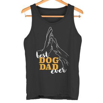 Best Dog Dad Ever I Bester Hundepapa Der Welt Hunde Tank Top - Seseable