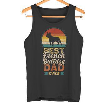 Best French Bulldog Dad Ever Father's Day Frenchie Daddy Canotta - Novitaregali