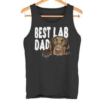 Best Lab Dad Chocolate Labrador Padre Retriever Dad Canotta - Novitaregali