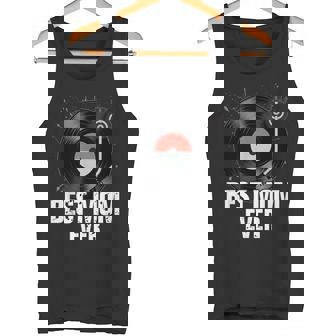 Best Mom Vinyl Records Tank Top | Mazezy