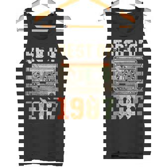 Best Of 1987 オールド・カセット 39歳の誕生日 レトロ タンクトップ - Kawaiitshirt