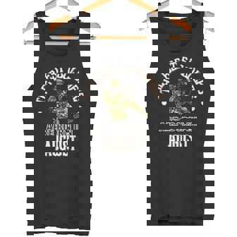 Best Soldiers Are Born In August Army Military Birthday Tank Top | Mazezy