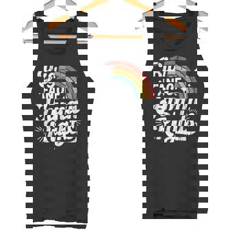 Big Fan Of Human Rights Social Justice Equality LGBT Gay Tank Top | Mazezy