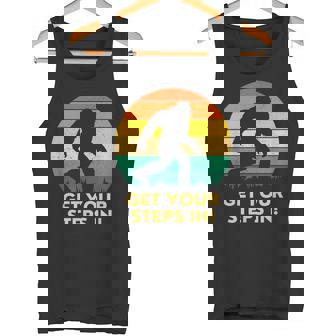 Bigfoot Invites You To Get Your Steps In Tank Top | Mazezy