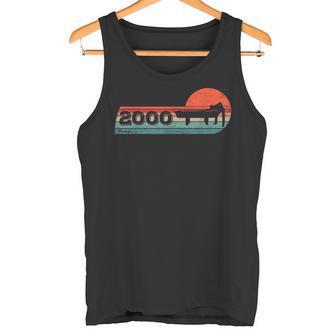 Billiards Snooker-Gamer Vintage 2000 Birthday Pool-Billiard Tank Top | Mazezy