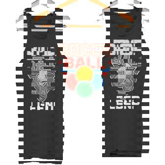 Bocce Ball Legend Bocce Player Boccia Italy Boules Bocce Tank Top | Mazezy