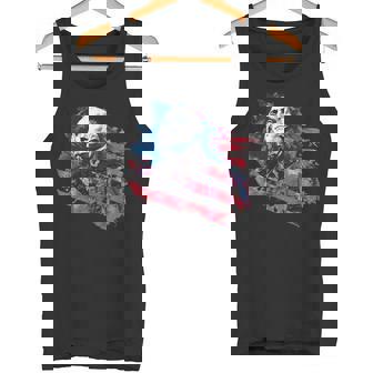 Bold Patriotic With Historic Portrait Tank Top | Mazezy