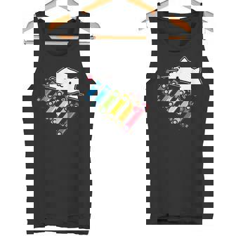 Bongo Chat Jouant De La Marimba Mignon Gamer Meme Cadeau Débardeur e - Cadeauxyz