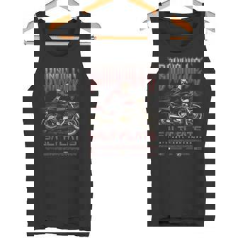 Bonneville Salt Flats Motorcycle Racing Vintage Biker Tank Top Tank Top | Mazezy