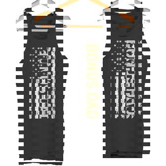 Bonus Dad Step-Dad Stepdad Father's Day Tank Top | Mazezy