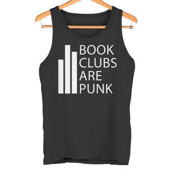Book Clubs Are Punk Para Lectores De Gusanos De Biblioteca Camiseta sin mangas - Regaloses
