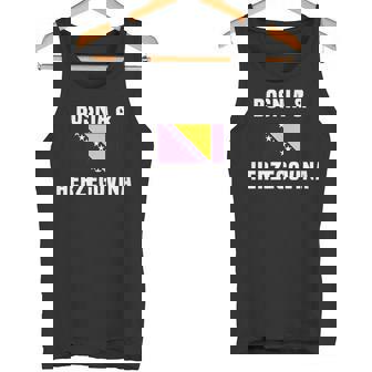 Bosnia And Herzegovina Flag Pocket Tank Top | Mazezy