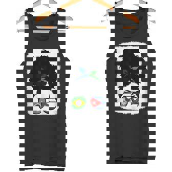 Brazil And Cuba Mix Half Brazilian Half Cuban Roots Tank Top | Mazezy