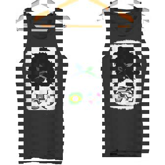 Brazil And Dominican Mix Half Brazilian Half Dominican Roots Tank Top | Mazezy