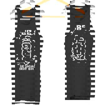 BRB BE RIGHT BACH Classical Composer Pun Writing Tank Top | Mazezy