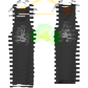 Broccoli Retro Vintage Halloween Vegetable Costume Tank Top | Mazezy