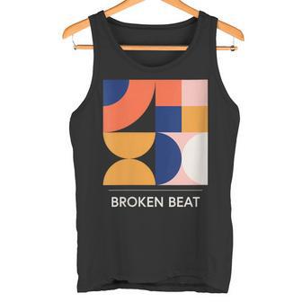 Broken Beat Urban Music Retro Trip Hop EDM Party Tank Top | Mazezy
