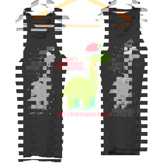 Brontosaurus For Christmas Only A Brontosaurus Will Do Tank Top | Mazezy