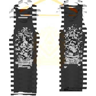 Brotherhood Beyond Death Masonic Skull Compass Tank Top | Mazezy