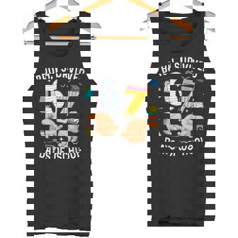 Bruh I Survived 67 Days Of School Six Seven Hands Meme Tank Top | Mazezy