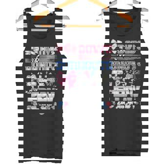 Burnouts Or Bows Pepaw Loves You Gender Reveal Party Tank Top | Mazezy