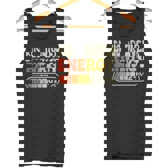 Bus Driver Energy 67 Percent Job Title Humor Tank Top | Mazezy