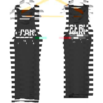 Calabria Italy Italian Souvenir Italia Calabrese Tank Top | Mazezy