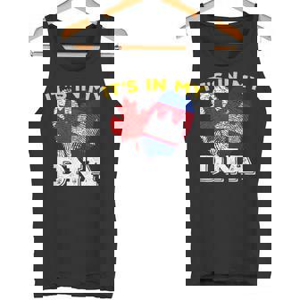 Cambodia Cambodian Canada Canadian It's In My DNA Flag Day Tank Top | Mazezy