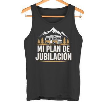 Camping Caravana Mi Plan Para La Jubilación Camper Manga Larga Camiseta sin mangas - Regaloses