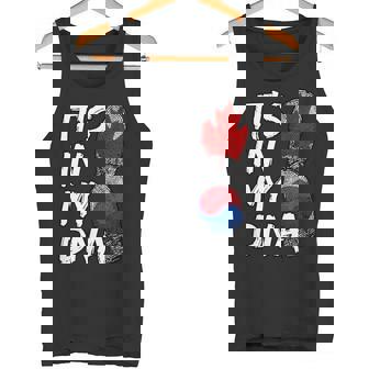 Canada Canadians South Korea Korean It's In My DNA Flag Day Tank Top | Mazezy