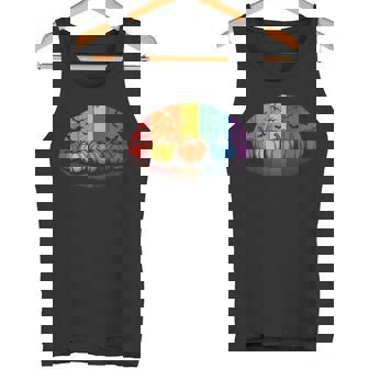 Candy Corn Pride Halloween Costume LGBT Halloween Gay LGBTQ Tank Top | Mazezy