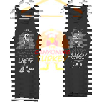 The Canyoning Turkey Day Thanksgiving Tank Top | Mazezy
