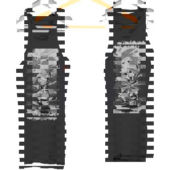 Capybara Samurai Marital Arts Warrior Japanese Grunge Tank Top Tank Top | Mazezy