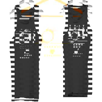 Caraway Arkansas 2024 Total Solar Eclipse Tank Top Tank Top | Mazezy