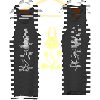 Carnivorous Plant Venus Fly Trap Weirdcore Bunny Rabbit Tank Top | Mazezy