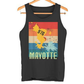 Carte De Mayotte 976 Idee Cadeauouvenir Pour Mahorais Débardeur e - Cadeauxyz
