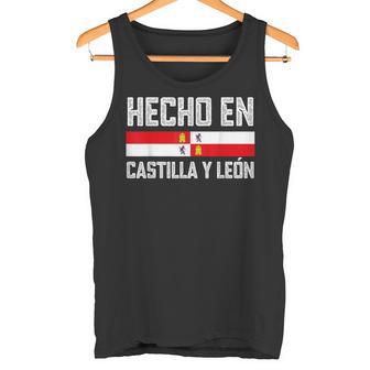 Castilla Y Leon Banderaintage Hecho En Castilla Y Leon Camiseta sin mangas - Regaloses