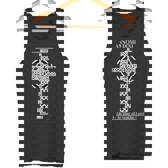 Celtic Cross Anno Domini Heritage Symbol Tank Top | Mazezy