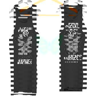 Cerebral Palsy Awareness Butterfly Supporters And Advocates Tank Top | Mazezy