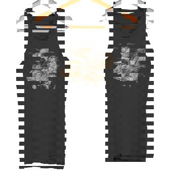 Chauvetのライオンの先史時代の石器時代の洞窟壁画 タンクトップ - Kawaiitshirt