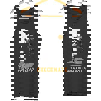 Checkmate Pawn Defeat King In Basketball チェスtシャツ タンクトップ - Kawaiitshirt