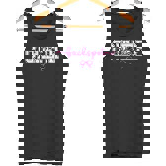 Cheer Backspot Coquette Cheerleading Backspot Tank Top | Mazezy